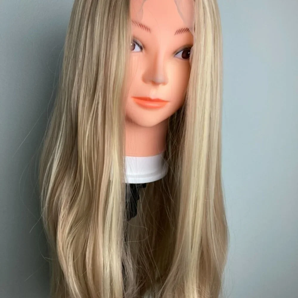 Blonde With Highlight Lace front Wig